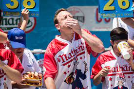 Joey Chestnut Breaks World Records: The Number of Calories Consumed in the Hot Dog Eating Contest