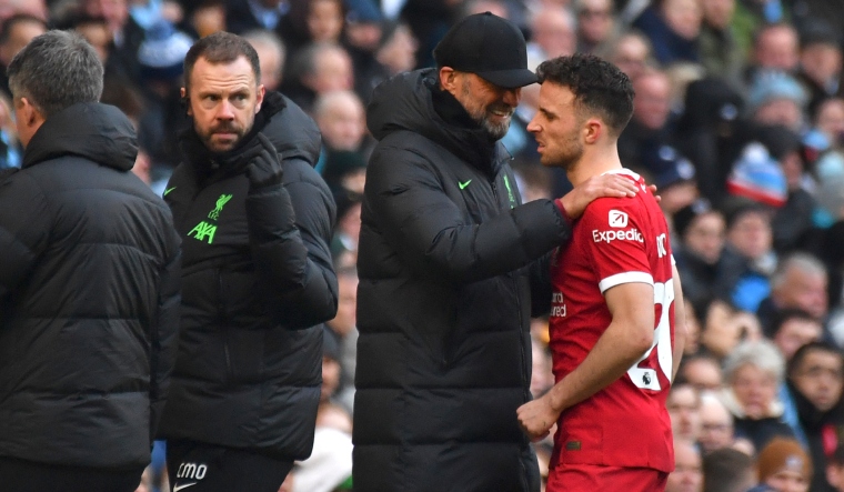 Liverpool's Alisson and Diogo Jota are both injured, according to Jurgen Klopp.